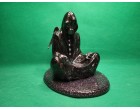 Fluorescent Grim Reaper Candle Holder