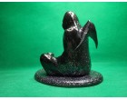 Fluorescent Grim Reaper Candle Holder