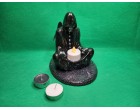 Fluorescent Grim Reaper Candle Holder