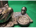 Beautiful Grim Reaper Tripple Candle or Incense Holder