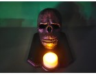 Alien Skull Head Single Candle Holder