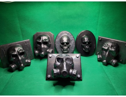 Wall Mount Skulls