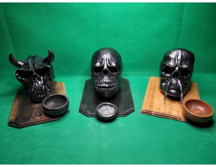 Devils / Aliens Candle Holders