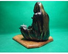 Black and Golden Grim Reaper Candle Holder