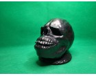 Black Alien Skull Head Insence Stick Hoilder with Cup