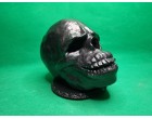 Black Alien Skull Head Insence Stick Hoilder with Cup