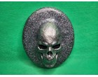 Wall Mount Skull Rising From Metal Dust